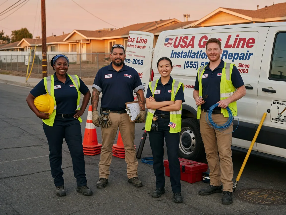 Gas Line Installation company in Union, MS